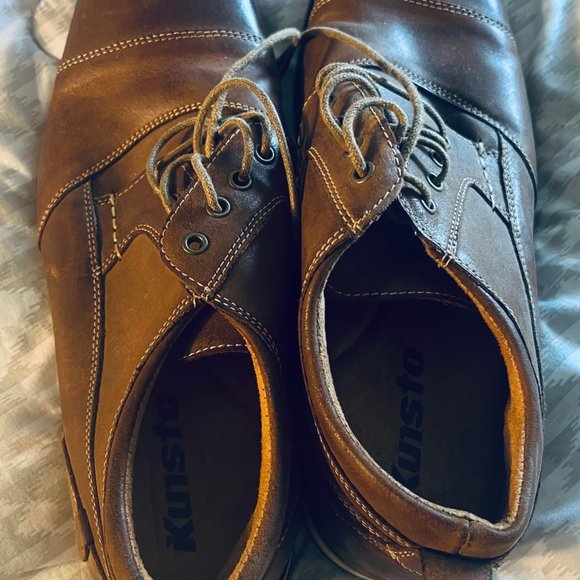 Cool shoes for men with heels calto size 11 black and various brown main image 7
